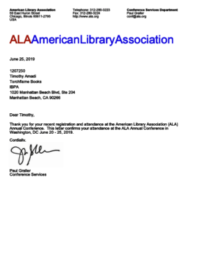 ALA American Library Association