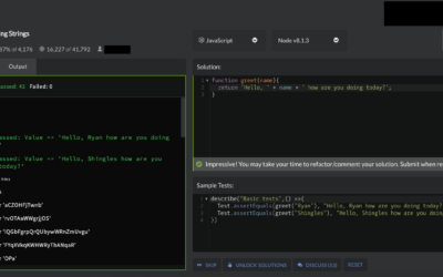Returning Strings – Codewars