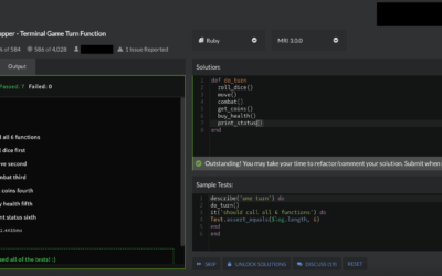 “Grasshopper – Terminal game Turn Function” – Codewars