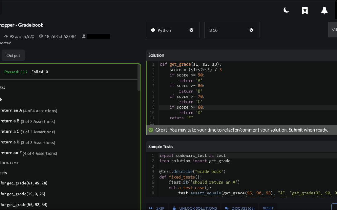 “Count characters in your string” – Codewars