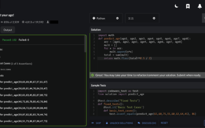 “Predict your age” – Codewars