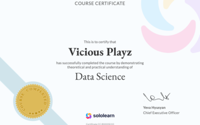 Completed Data Science – Eugene